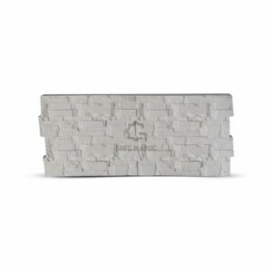 Panneau mural décoratif en GRC / GRG au motif géométrique hexagonal moderne, idéal pour sublimer vos façades et intérieurs avec élégance et durabilité.