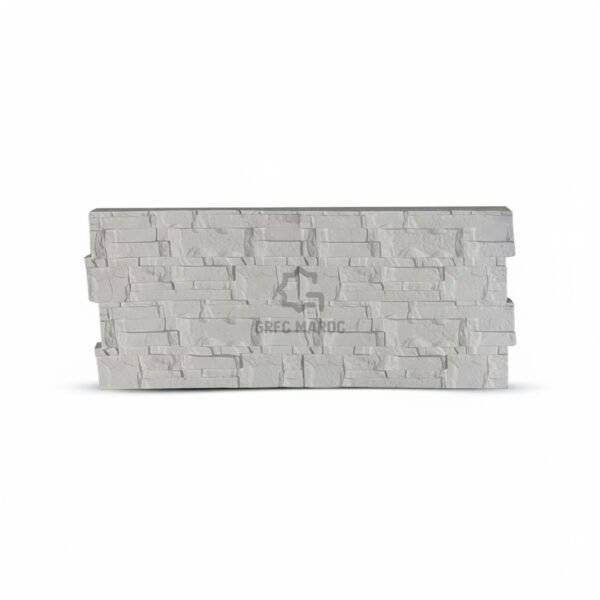 Panneau mural décoratif en GRC / GRG au motif géométrique hexagonal moderne, idéal pour sublimer vos façades et intérieurs avec élégance et durabilité.