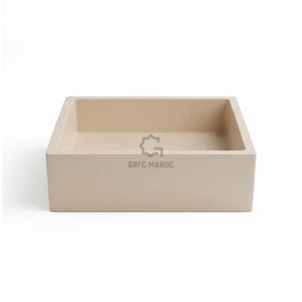 Panneau mural décoratif en GRC / GRG au motif géométrique hexagonal moderne, idéal pour sublimer vos façades et intérieurs avec élégance et durabilité.